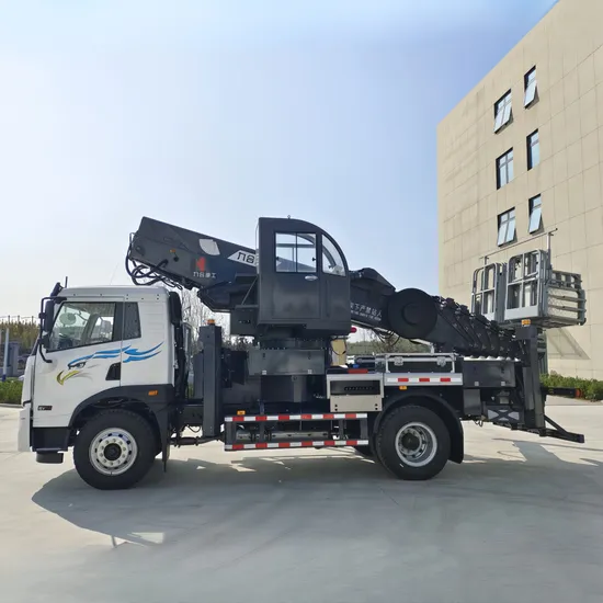 Jiuhe 21m 25m 29m 30m 38m 45m Piattaforma di lavoro elevata montata su camion Autocarro con cestello Autocarro elevatore aereo Veicolo di lavoro aereo HOWO Autocarro con piattaforma di lavoro elevata