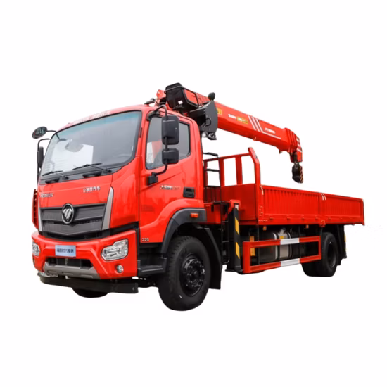 Prezzo di fabbrica Foton 5 tonnellate camion con gru camion di recupero con gru sollevamento camion montato su gru