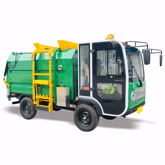 Camion della spazzatura cinese in vendita per la pulizia della batteria elettrica