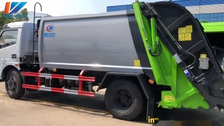 I Suzu Ftr 10tons 12tons Compattatore Camion della spazzatura Veicolo per la raccolta dei rifiuti
