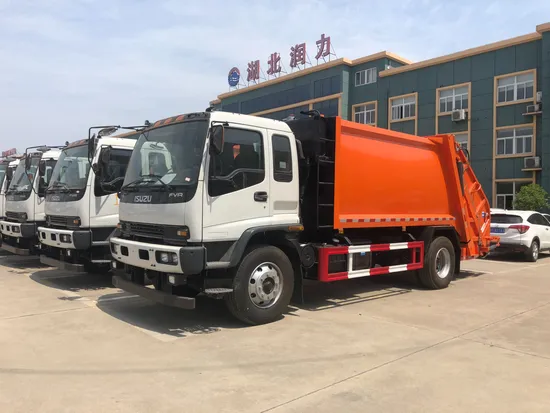 Camion della spazzatura compattatore Dongfeng 6m3 8m3 Camion per il riciclaggio dei rifiuti