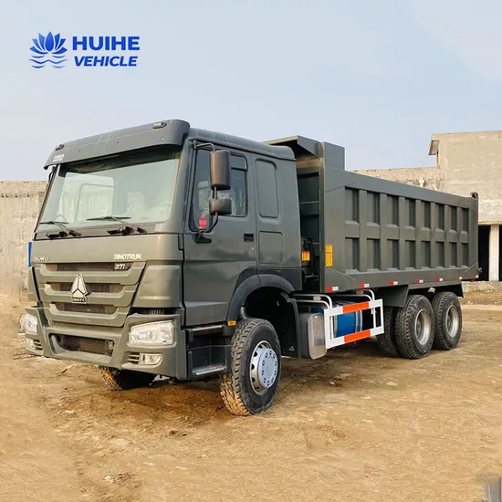 Autocarro con cassone ribaltabile HOWO 6X4 usato di ottima qualità in vendita Autocarro con cassone ribaltabile usato