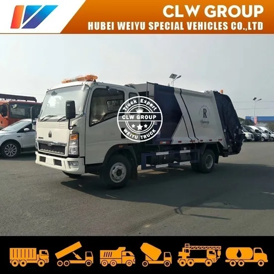 Camion compattatore per rifiuti Sinotruk HOWO 6cbm 4ton in vendita