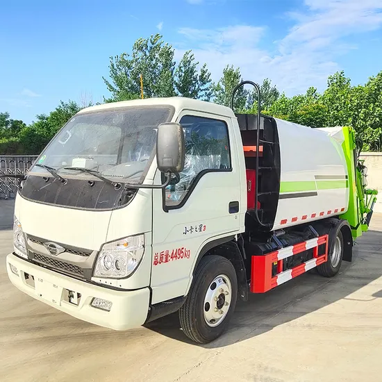 Camion della spazzatura piccolo Dongfeng da 6 m3 con potente motore da 120 CV