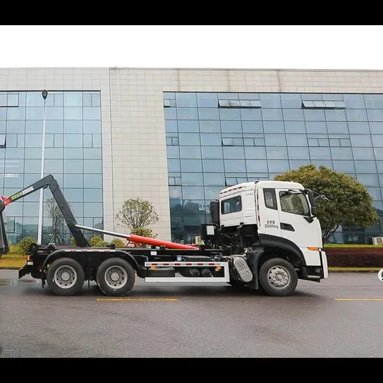Autocarro con braccio a gancio diesel da 31000 kg per la consegna di rifiuti HOWO Heavy Duty