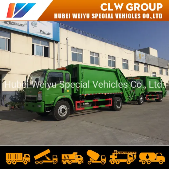 Camion per il trattamento dei rifiuti compressi Dongfeng Brand 6cbm