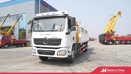 Prezzo della gru montata su camion/gru mobile telescopica Sinotruk Shacman